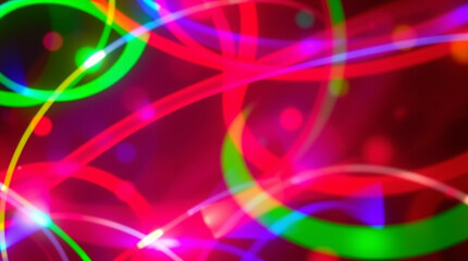 abstract colorful background with circles Colorful bokeh design
