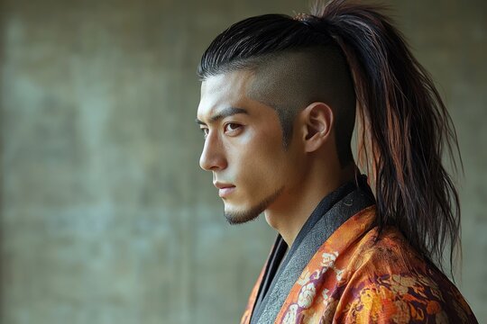 ちょんまげ Chonmage Hairstyle」の写真素材 | 154件の無料イラスト画像 | Adobe Stock
