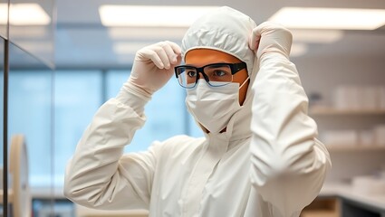 doctor in laboratory