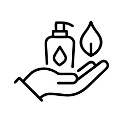 Obraz premium Hand care products (creams, oils).