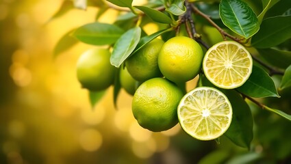 lemons on tree