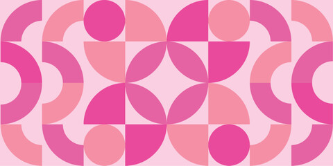 Minimal Bauhaus Abstract, Abstract Bauhaus geometric pattern background, vector circle, triangle and square lines color art design. Colorful Bauhaus pattern background, 