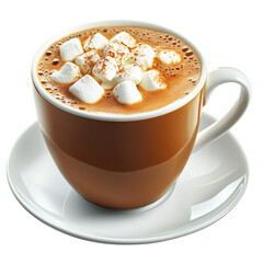 Sugary foods beverages addiction. Desserts consumption. Blood sugar. Clip art. Delicious cup of hot chocolate topped with whipped cream and marshmallows.