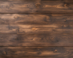 Naklejka premium Dark brown wooden planks