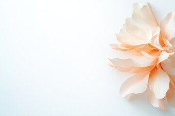 Obraz premium delicate handcrafted mother day gift beautifully positioned on pristine white background utilize ample copy space to