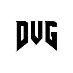 DVG letter logo design for technology company. DVG logo design black and white color combination. DVG logo, DVG vector, DVG design, DVG icon, DVG alphabet. DVG typography logo design.
