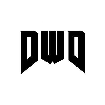 DWD letter logo design for technology company. DWD logo design black and white color combination. DWD logo, DWD vector, DWD design, DWD icon, DWD alphabet. DWD typography logo design.