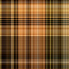 Warm fall gingham tartan check seamless pattern. Woven classic variegated ombre check texture with fabric effect. Repeatable tile for fashion and home decor soft furnishing design. 