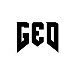 GED letter logo design for technology company. GED logo design black and white color combination. GED logo, GED vector, GED design, GED icon, GED alphabet. GED typography logo design.