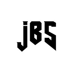 JBS letter logo design for technology company. JBS logo design black and white color combination. JBS logo, JBS vector, JBS design, JBS icon, JBS alphabet. JBS typography logo design.