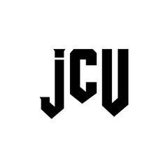 JCU letter logo design for technology company. JCU logo design black and white color combination. JCU logo, JCU vector, JCU design, JCU icon, JCU alphabet. JCU typography logo design.