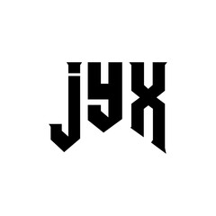 JYX letter logo design for technology company. JYX logo design black and white color combination. JYX logo, JYX vector, JYX design, JYX icon, JYX alphabet. JYX typography logo design.