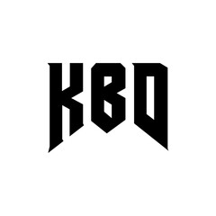 KBD letter logo design for technology company. KBD logo design black and white color combination. KBD logo, KBD vector, KBD design, KBD icon, KBD alphabet. KBD typography logo design.