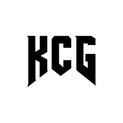 KCG letter logo design for technology company. KCG logo design black and white color combination. KCG logo, KCG vector, KCG design, KCG icon, KCG alphabet. KCG typography logo design.