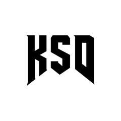 KSD letter logo design for technology company. KSD logo design black and white color combination. KSD logo, KSD vector, KSD design, KSD icon, KSD alphabet. KSD typography logo design.