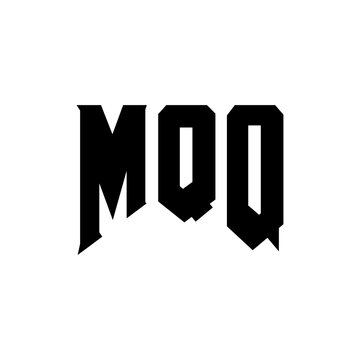 MQQ letter logo design for technology company. MQQ logo design black and white color combination. MQQ logo, MQQ vector, MQQ design, MQQ icon, MQQ alphabet. MQQ typography logo design.