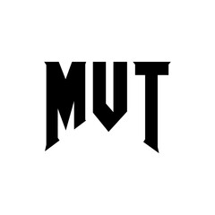 MVT letter logo design for technology company. MVT logo design black and white color combination. MVT logo, MVT vector, MVT design, MVT icon, MVT alphabet. MVT typography logo design.