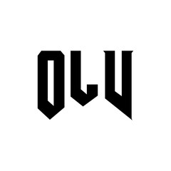 OLV letter logo design for technology company. OLV logo design black and white color combination. OLV logo, OLV vector, OLV design, OLV icon, OLV alphabet. OLV typography logo design.