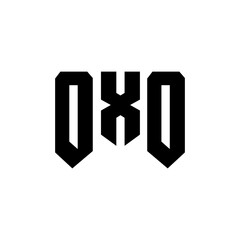 OXO letter logo design for technology company. OXO logo design black and white color combination. OXO logo, OXO vector, OXO design, OXO icon, OXO alphabet. OXO typography logo design.