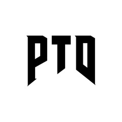 PTD letter logo design for technology company. PTD logo design black and white color combination. PTD logo, PTD vector, PTD design, PTD icon, PTD alphabet. PTD typography logo design.