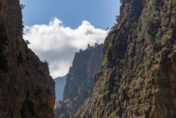 Samaria Gorge Landscape