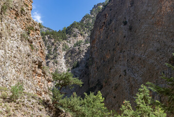 Samaria Gorge Landscape