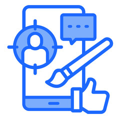 User Experience  Icon Element For Design	