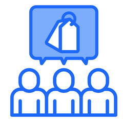 Brand Engagement  Icon Element For Design	