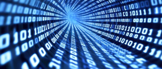 Digital Tunnel: A Journey into the Binary World