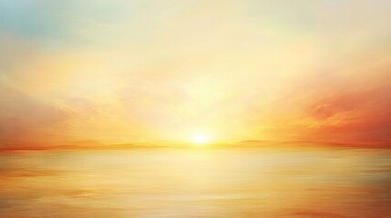 Obraz premium Soft Light Over Desert Dunes During Golden Hour