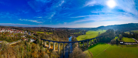 Pontcysyllte Aqueduct, Wales,
