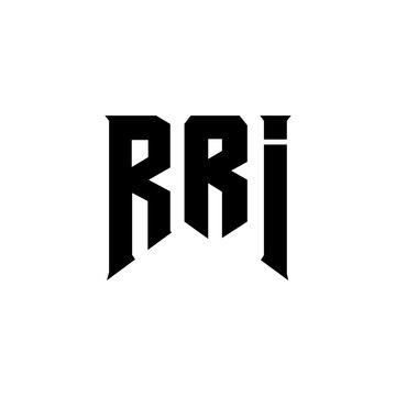 RRI letter logo design for technology company. RRI logo design black and white color combination. RRI logo, RRI vector, RRI design, RRI icon, RRI alphabet. RRI typography logo design.