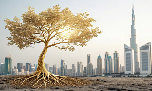 The genesis of a new era: a tree that nourishes the metropolis of the future