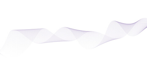  Abstract colorful wave element for design. Digital frequency track equalizer. Stylized line art background. Vector illustration.