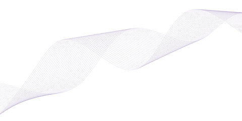  Abstract colorful wave element for design. Digital frequency track equalizer. Stylized line art background. Vector illustration.