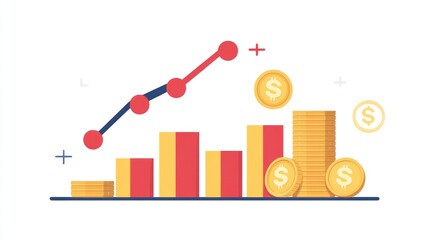 Investment Growth Chart Illustration (2)