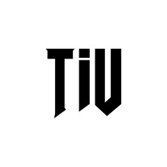 TIU letter logo design for technology company. TIU logo design black and white color combination. TIU logo, TIU vector, TIU design, TIU icon, TIU alphabet. TIU typography logo design.