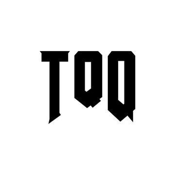 TQQ letter logo design for technology company. TQQ logo design black and white color combination. TQQ logo, TQQ vector, TQQ design, TQQ icon, TQQ alphabet. TQQ typography logo design.