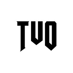 TUO letter logo design for technology company. TUO logo design black and white color combination. TUO logo, TUO vector, TUO design, TUO icon, TUO alphabet. TUO typography logo design.