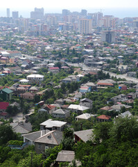 Obraz premium A view from Batumi, Georgia