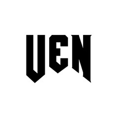 UEN letter logo design for technology company. UEN logo design black and white color combination. UEN logo, UEN vector, UEN design, UEN icon, UEN alphabet. UEN typography logo design.