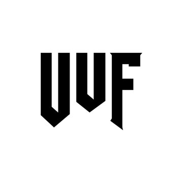 UUF letter logo design for technology company. UUF logo design black and white color combination. UUF logo, UUF vector, UUF design, UUF icon, UUF alphabet. UUF typography logo design.
