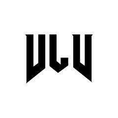 VLV letter logo design for technology company. VLV logo design black and white color combination. VLV logo, VLV vector, VLV design, VLV icon, VLV alphabet. VLV typography logo design.