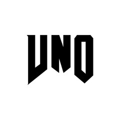VNO letter logo design for technology company. VNO logo design black and white color combination. VNO logo, VNO vector, VNO design, VNO icon, VNO alphabet. VNO typography logo design.