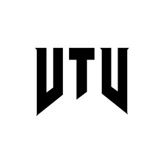 VTV letter logo design for technology company. VTV logo design black and white color combination. VTV logo, VTV vector, VTV design, VTV icon, VTV alphabet. VTV typography logo design.