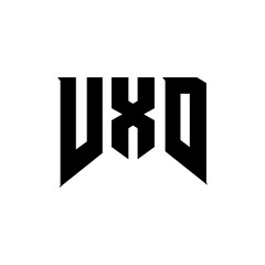 VXD letter logo design for technology company. VXD logo design black and white color combination. VXD logo, VXD vector, VXD design, VXD icon, VXD alphabet. VXD typography logo design.