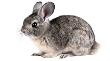 rabbit isolated on white background