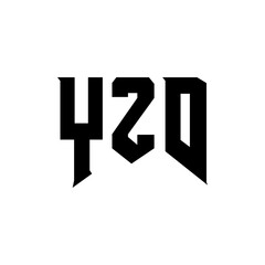 YZD letter logo design for technology company. YZD logo design black and white color combination. YZD logo, YZD vector, YZD design, YZD icon, YZD alphabet. YZD typography logo design.
