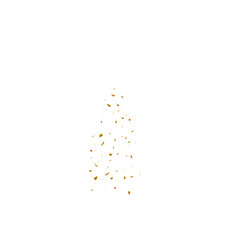 sprinkle gold powder