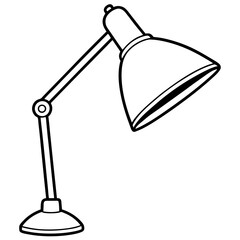 table lamp vector